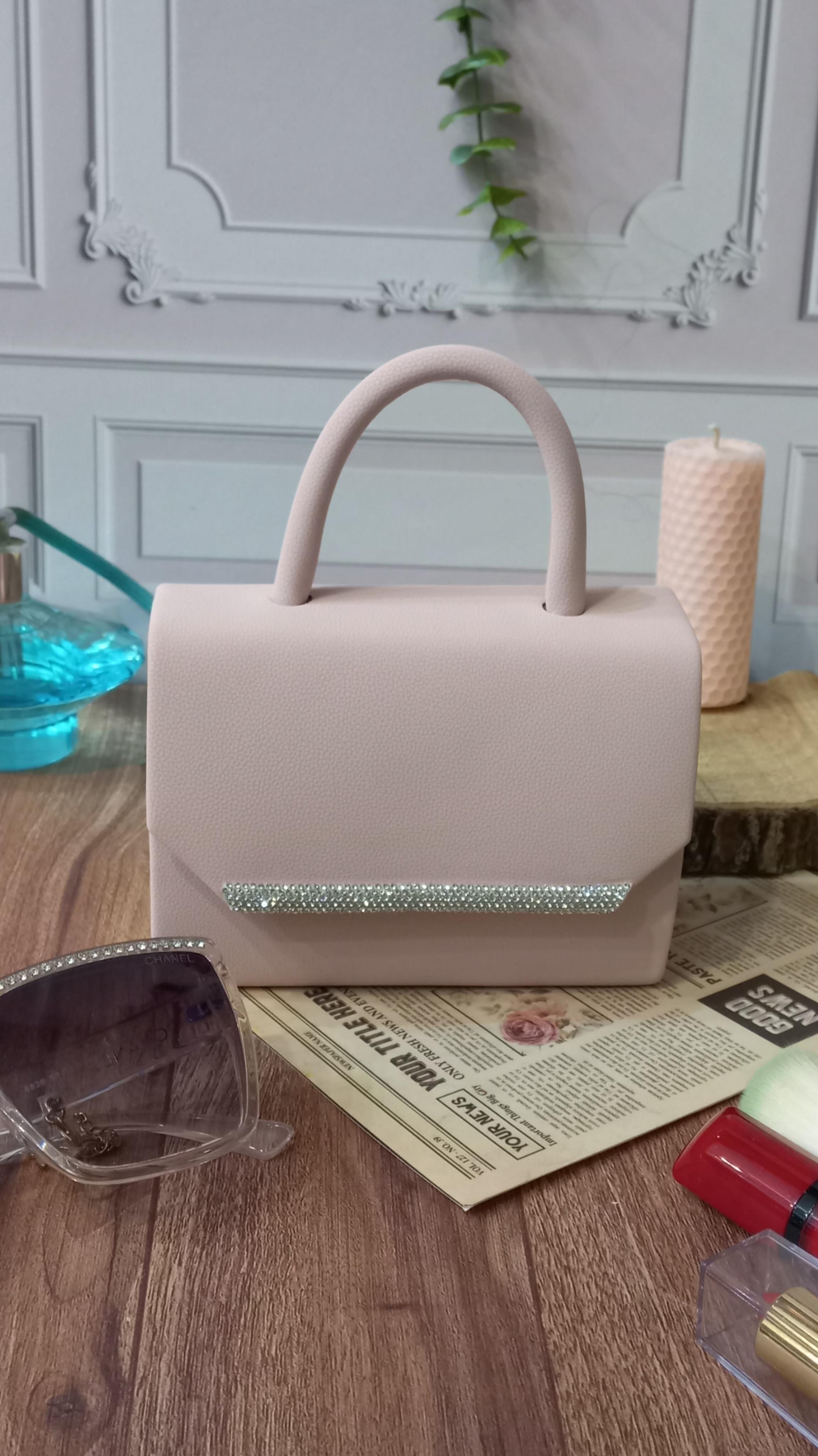 کیف صورتی فانتزی