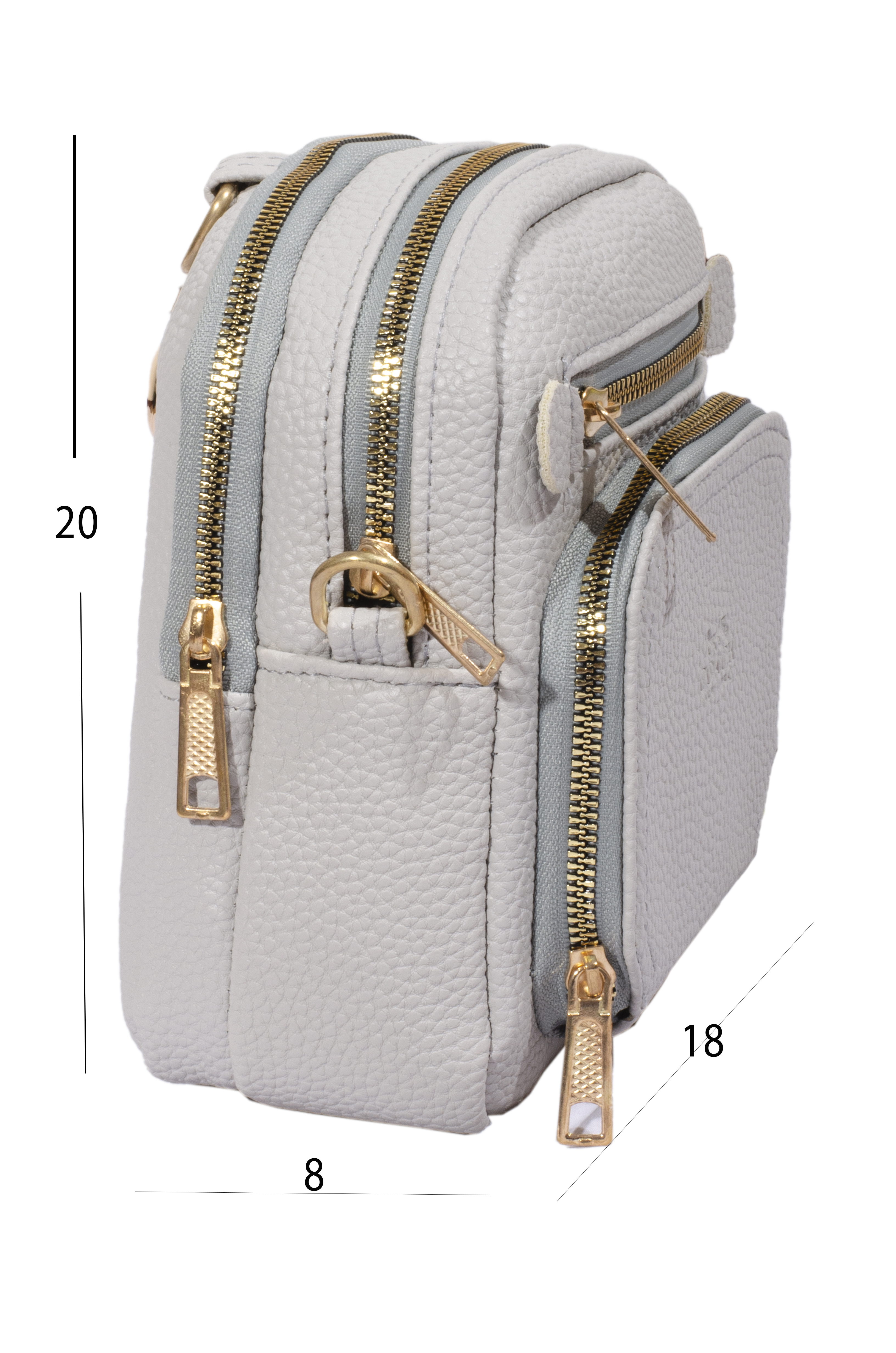 4 جیب زیپ‌دار