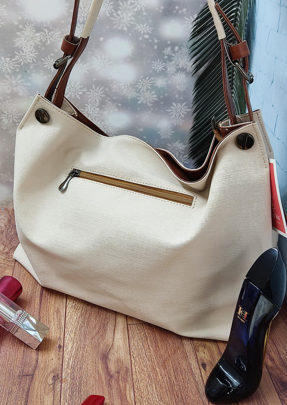 جنس ترکیبی از برزنت درجه یک و چرم مصنوعی